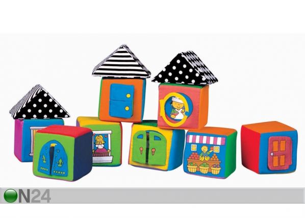 Pehmed mänguklotsid K`s Kids Knock Knock Block