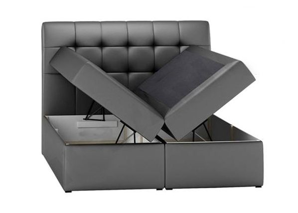 Pesukastiga kontinentaalvoodi 120x200 cm