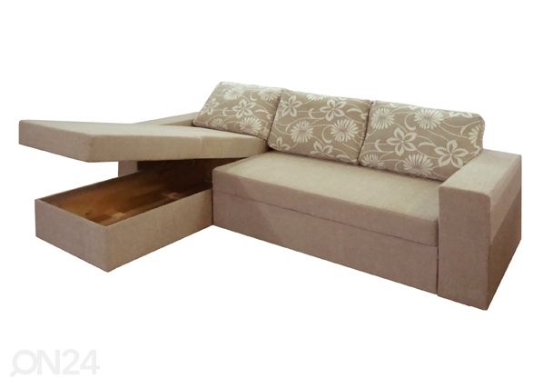 Pesukastiga nurgadiivanvoodi Bermuda