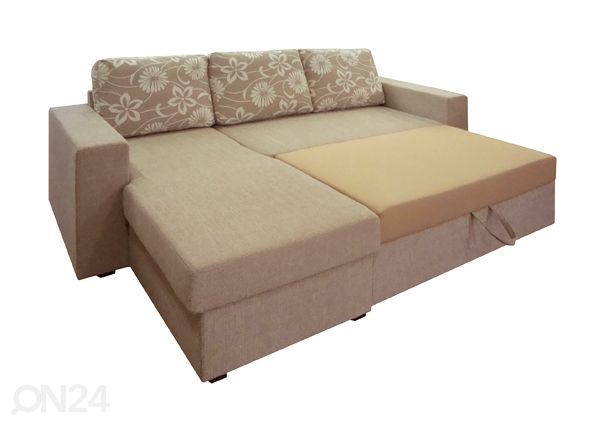 Pesukastiga nurgadiivanvoodi Bermuda