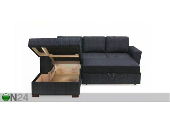 Pesukastiga nurgadiivanvoodi Nora