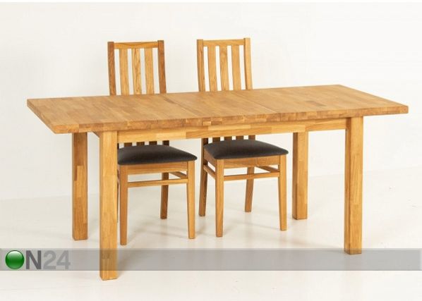 Pikendatav söögilaud 140/180x80 cm