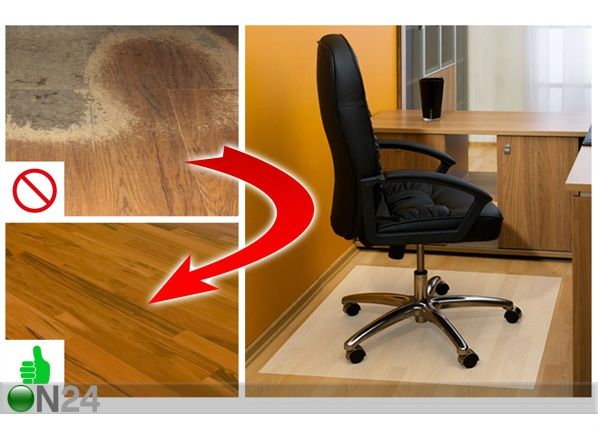 Põrandakaitse tooli alla 140x100 cm