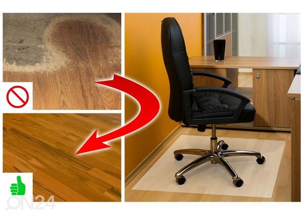 Põrandakaitse tooli alla 70x100 cm