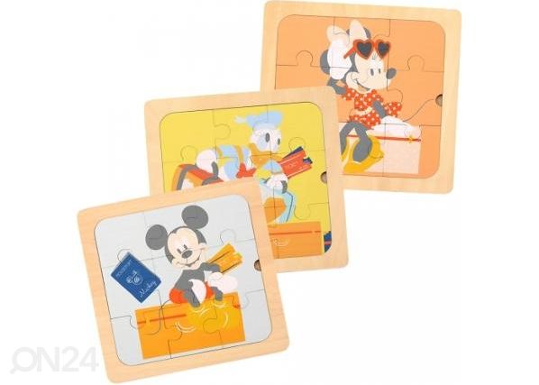 Puidust Disney pusled, 3 tk