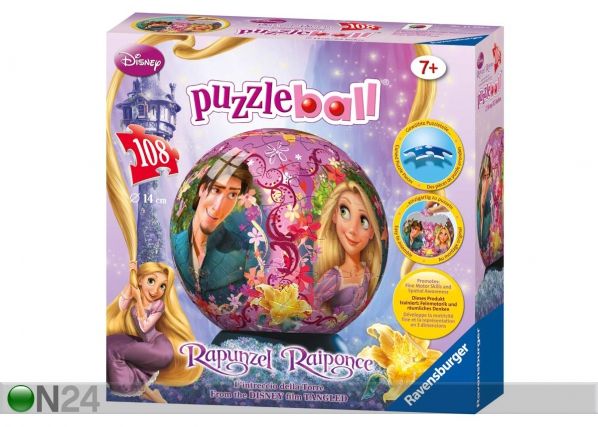 Puzzlepall Rapunzel 108 tk