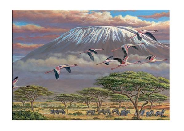 Ravensburger perepuzzle Aafrika 4tkx35x50 cm