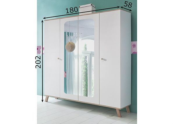 Riidekapp Flora