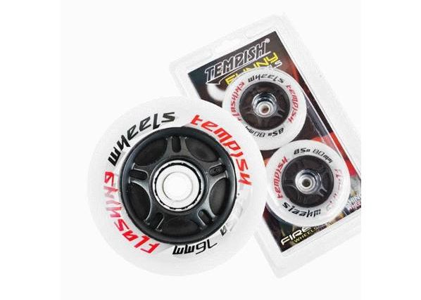 Rulluisu rataste komplekt FLASHING 76x24 85A Tempish