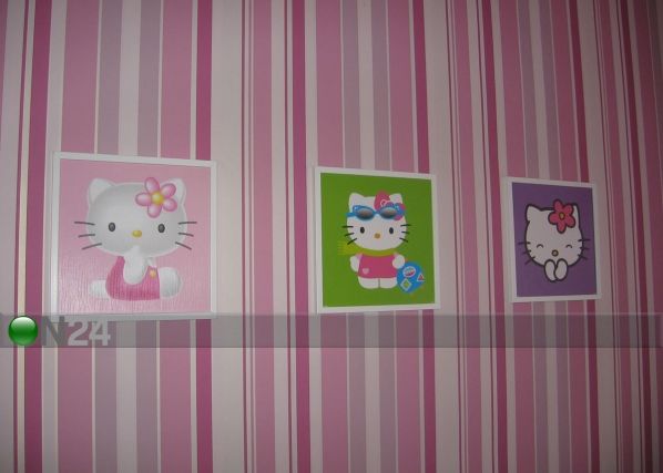 Seinapildid Hello Kitty 32x32 cm 3 tk