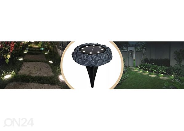 Solarvalgusti ROCA LED, 3 tk