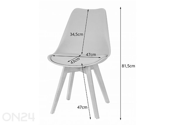 Söögilaua komplekt laud + 4 tooli