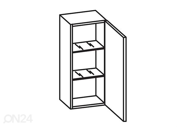 Ülemine vannitoakapp 359