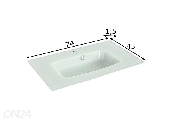Valamukapp + klaasvalamu 945 h53x75x45 cm