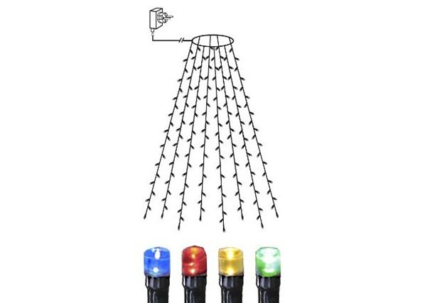 Valguskett kuusepuule