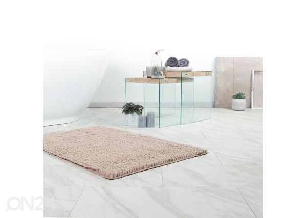 Vannitoavaip Fluffy Taupe 40x60 cm