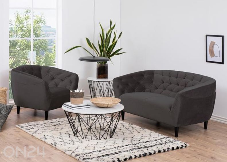 2-kohaline diivan Clovis suurendatud