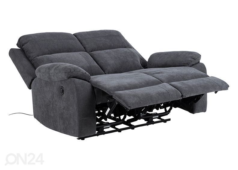 2-kohaline diivan recliner Clint suurendatud