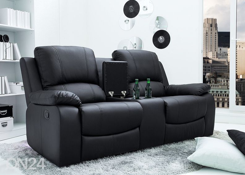 2-kohaline diivan recliner Hollywood suurendatud