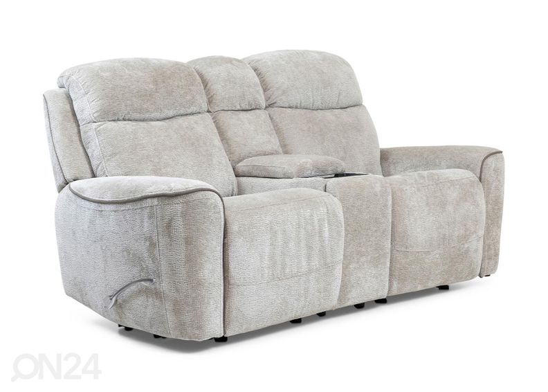 2-kohaline recliner diivan suurendatud