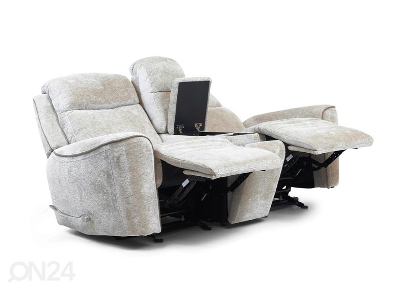 2-kohaline recliner diivan suurendatud
