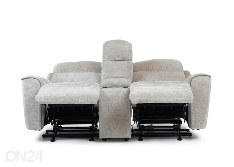 2-kohaline recliner diivan suurendatud