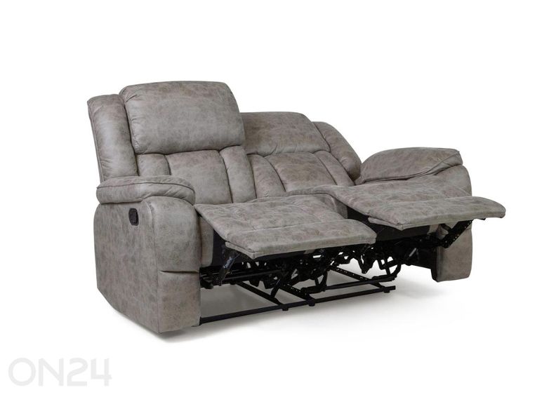 2-kohaline recliner diivan Lowell suurendatud