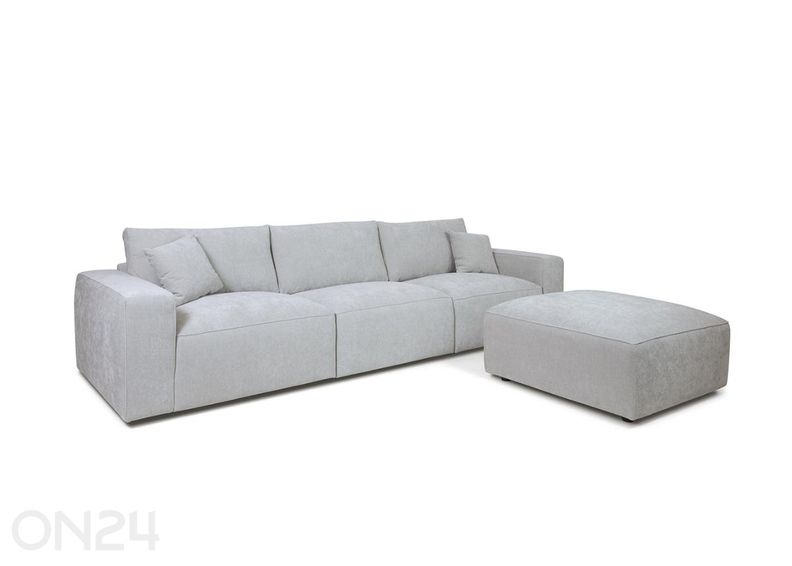 3-kohaline diivan beež Milan suurendatud