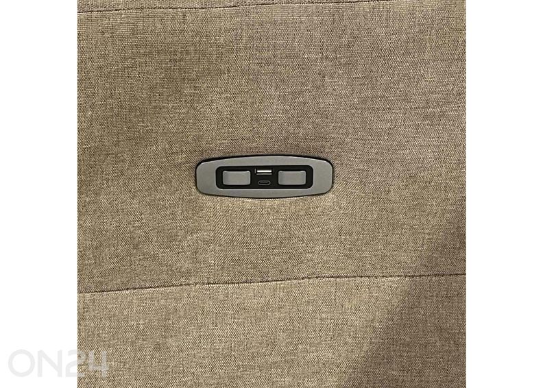 3-kohaline diivan Damika Recliner suurendatud