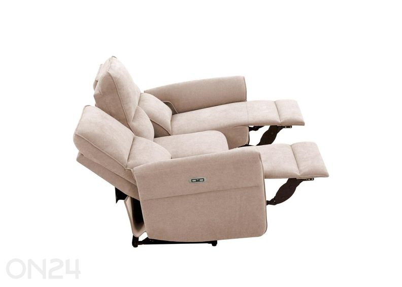 3-kohaline diivan Damika Recliner suurendatud