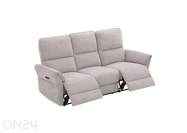 3-kohaline diivan Damika Recliner suurendatud