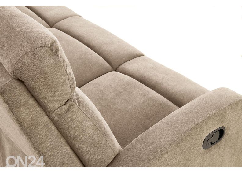 3-kohaline diivan recliner suurendatud