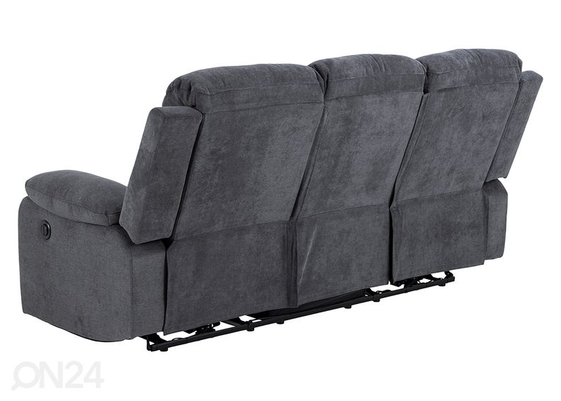 3-kohaline diivan recliner Clint suurendatud