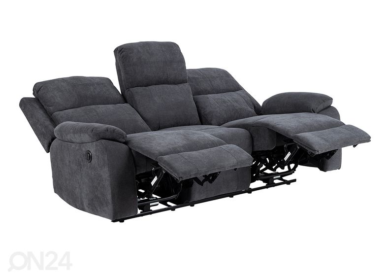 3-kohaline diivan recliner Clint suurendatud