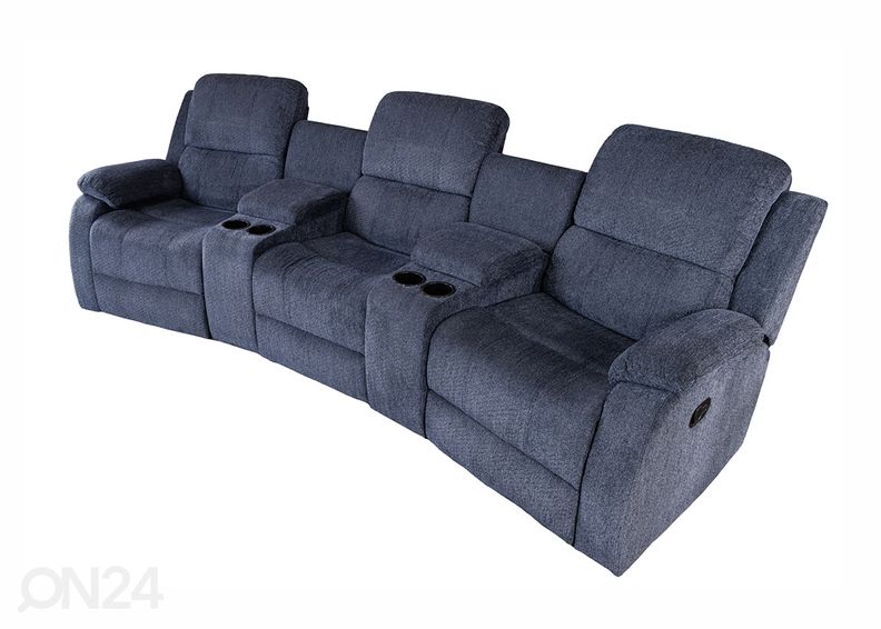 3-kohaline diivan recliner Hollywood suurendatud