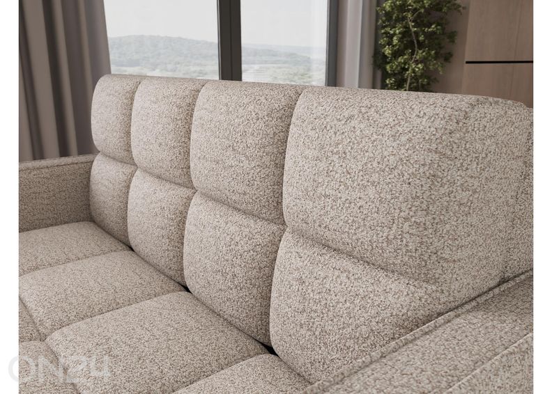 3-kohaline diivanvoodi Deverio suurendatud