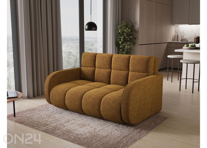 3-kohaline diivanvoodi Deverio suurendatud