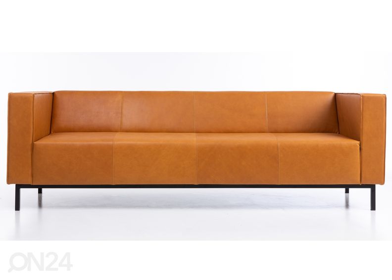 3-kohaline nahkdiivan Office suurendatud