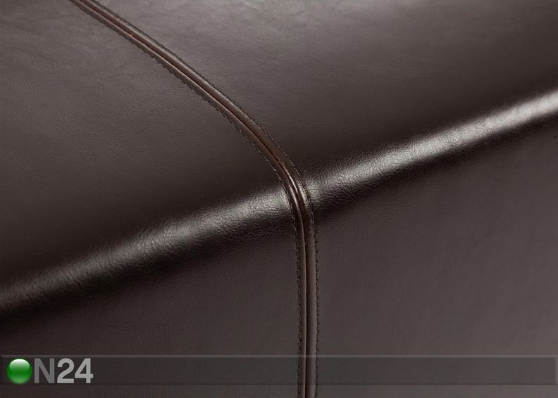 3-kohaline nahkdiivan Office Pluss suurendatud