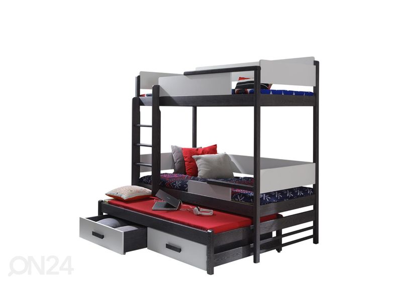 3-kohaline narivoodi 80x180 cm suurendatud