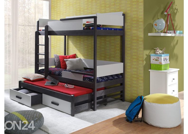 3-kohaline narivoodi 80x180 cm suurendatud