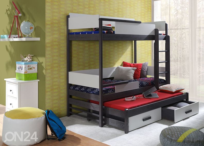 3-kohaline narivoodi 80x180 cm suurendatud