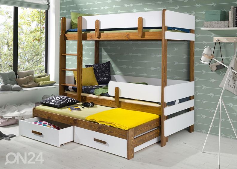 3-kohaline narivoodi 80x180 cm suurendatud