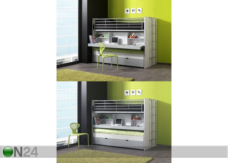 3-kohaline narivoodi Bonny 90x200 cm suurendatud