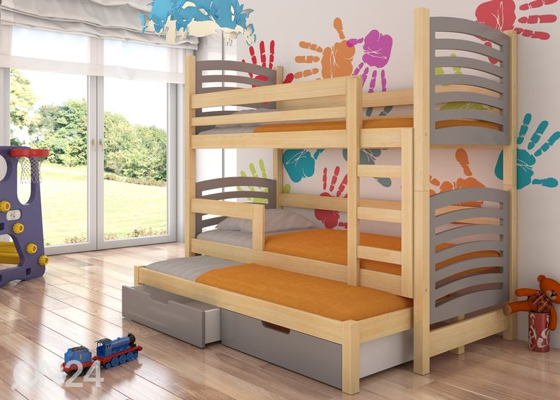 3-kohaline narivoodi komplekt Lena I 75x180 cm suurendatud