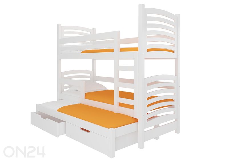 3-kohaline narivoodi komplekt Lena I 75x180 cm suurendatud