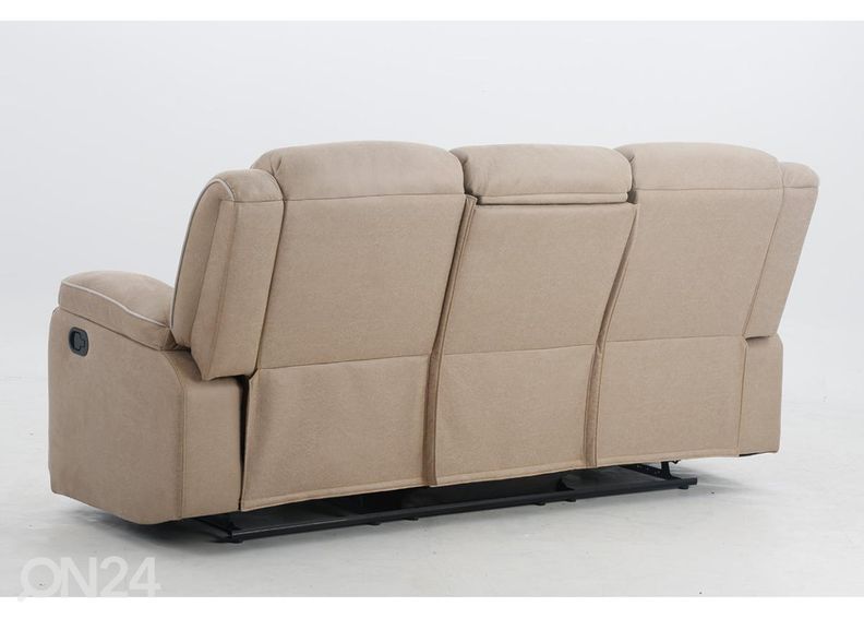 3-kohaline recliner diivan suurendatud