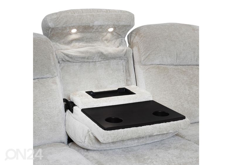 3-kohaline recliner diivan suurendatud
