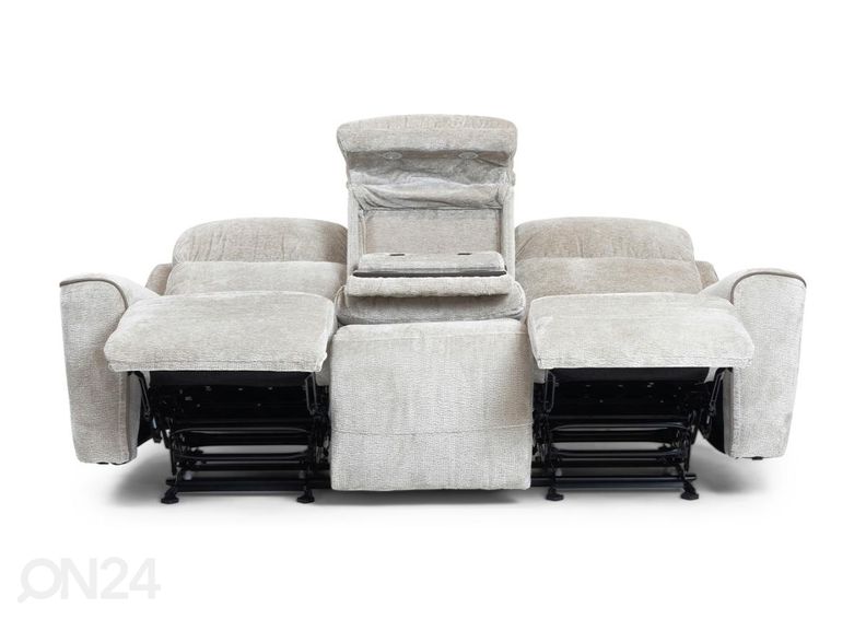 3-kohaline recliner diivan suurendatud