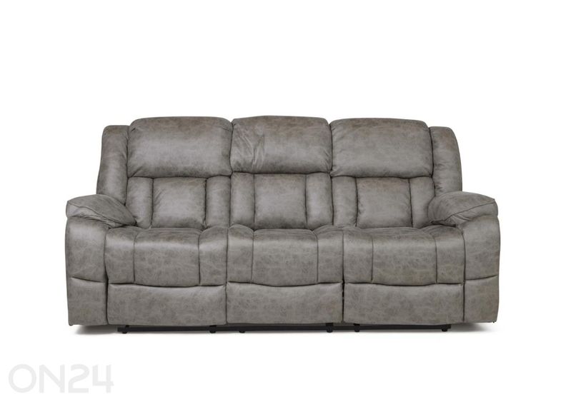 3-kohaline recliner diivan Lowell suurendatud
